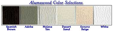 Alumawood Patio Cover Color Options